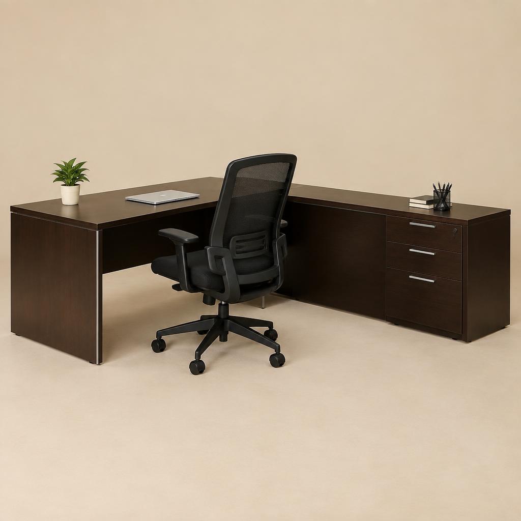 Realspace® Magellan 59"W L-Shape Corner Desk — representative image